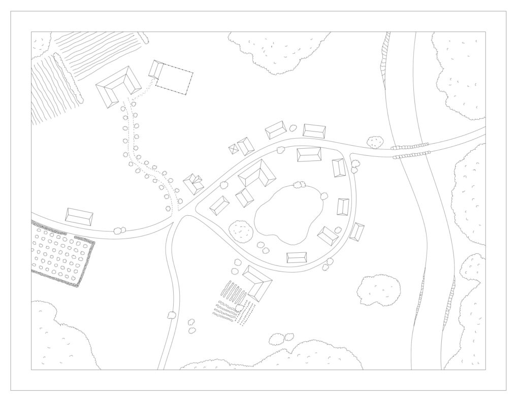 Map of a small town